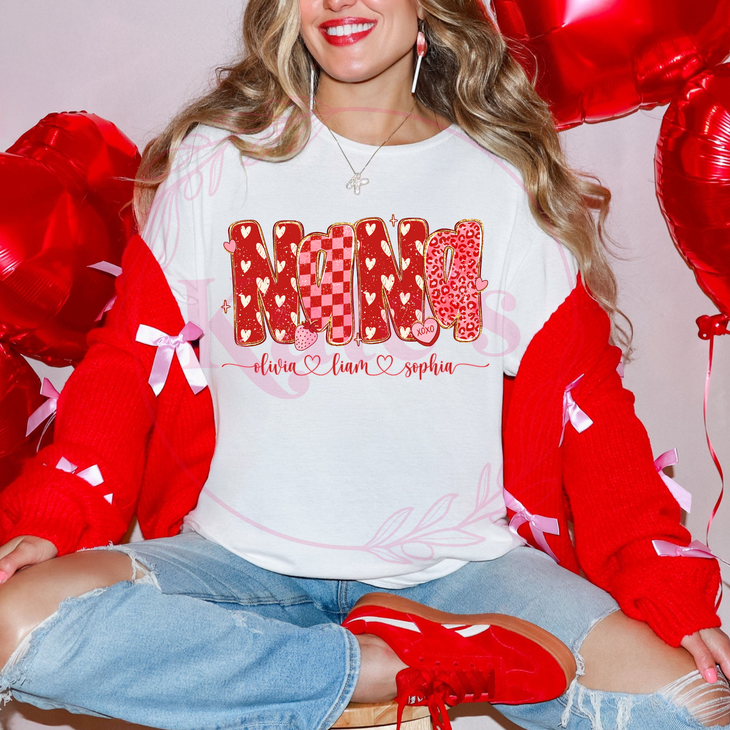Custom Nana - Valentine's Day Shirts