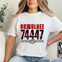 Okmulgee Zip Code School Spirit Shirt