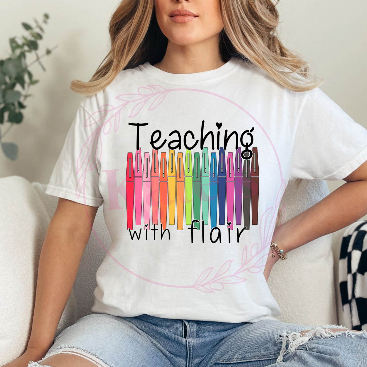Teaching With Flair T-Shirt