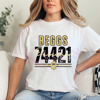 Beggs Zip Code School Spirit Shirt