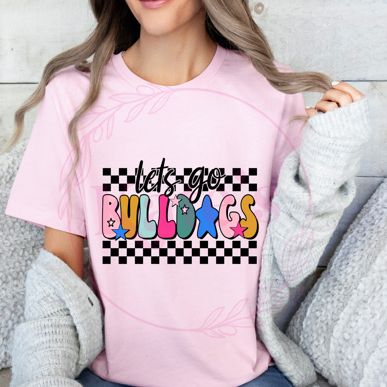 Lets Go Bulldogs Tee