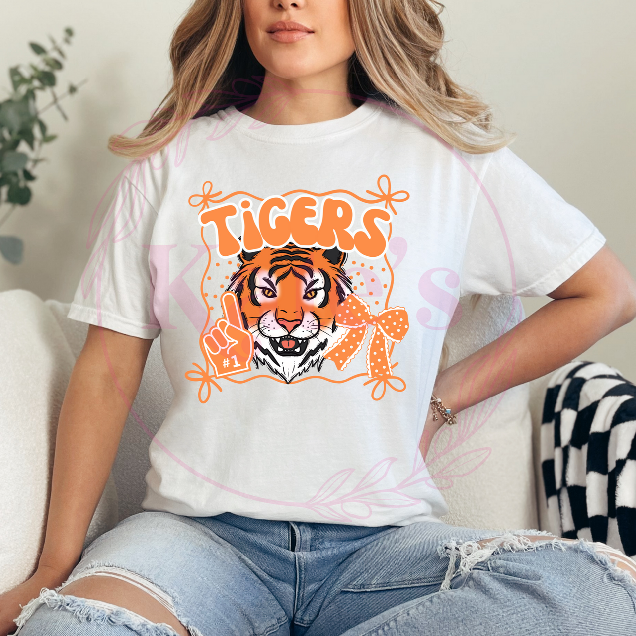 Preppy Coquette Mascot Shirts