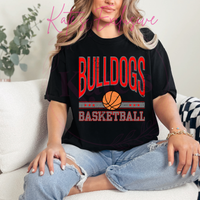 Okmulgee Bulldogs Vintage Basketball Shirt