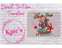 Yee Haw North Pole Direct-To-Film Transfer