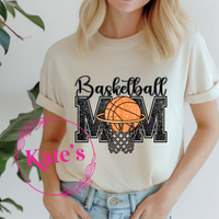 Basketball Mom Net Shirt