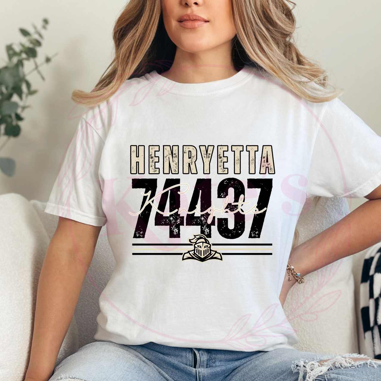 Henryetta Zip Code School Spirit Shirt