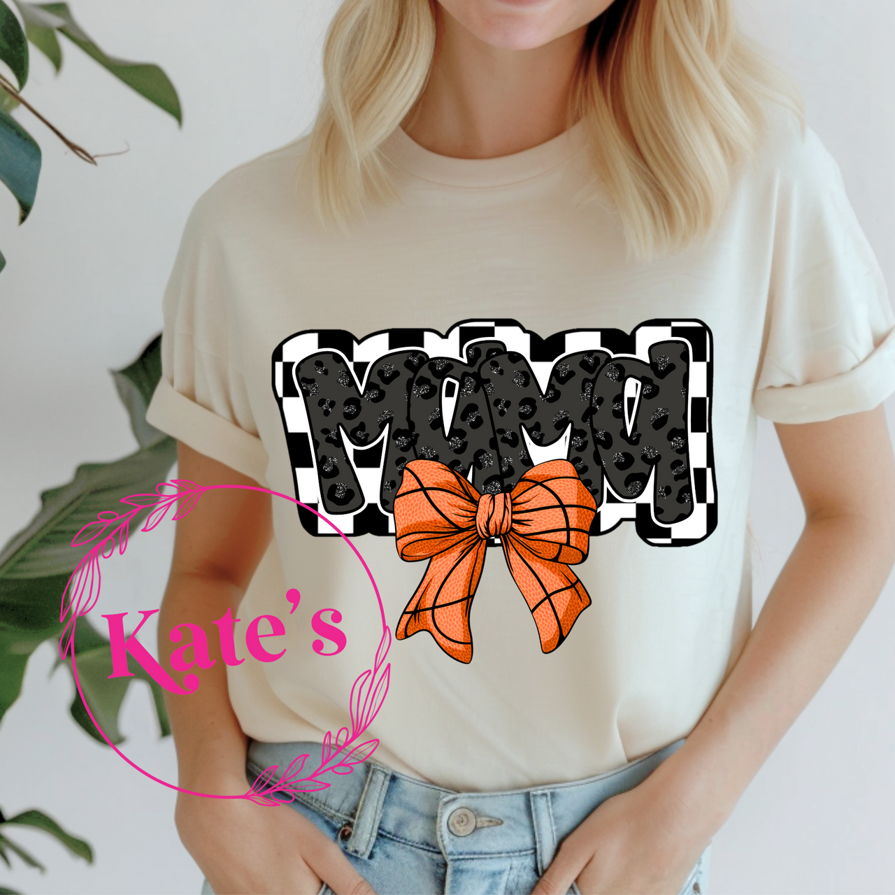Leopard Basketball Mama Shirt