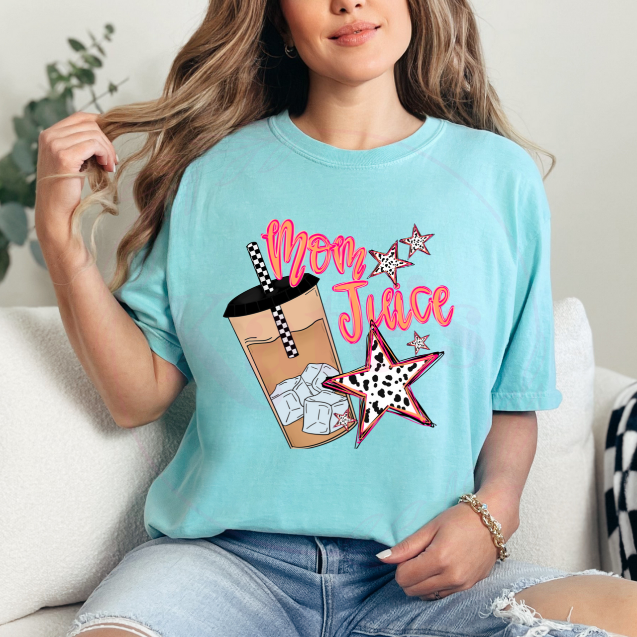 Iced Coffee Mom Juice T-Shirt