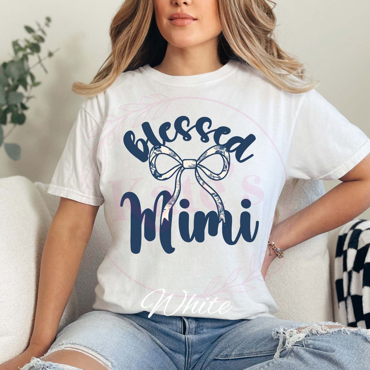 Blessed Mimi Comfort Colors T-Shirt