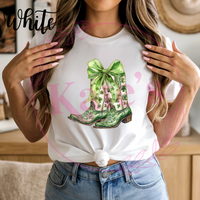 Shamrock Cowboy Boots T-Shirt