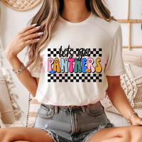 Lets Go Panthers Tee