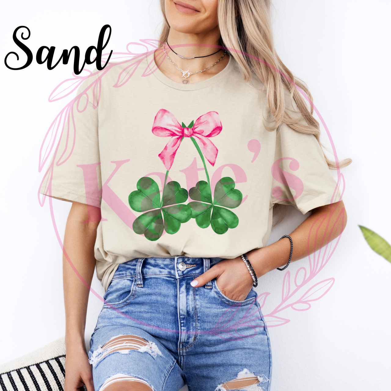 Coquette Shamrocks T-Shirt