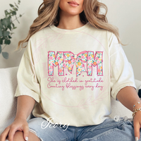 She Is Clothed In Gratitude Comfort Colors T-Shirt