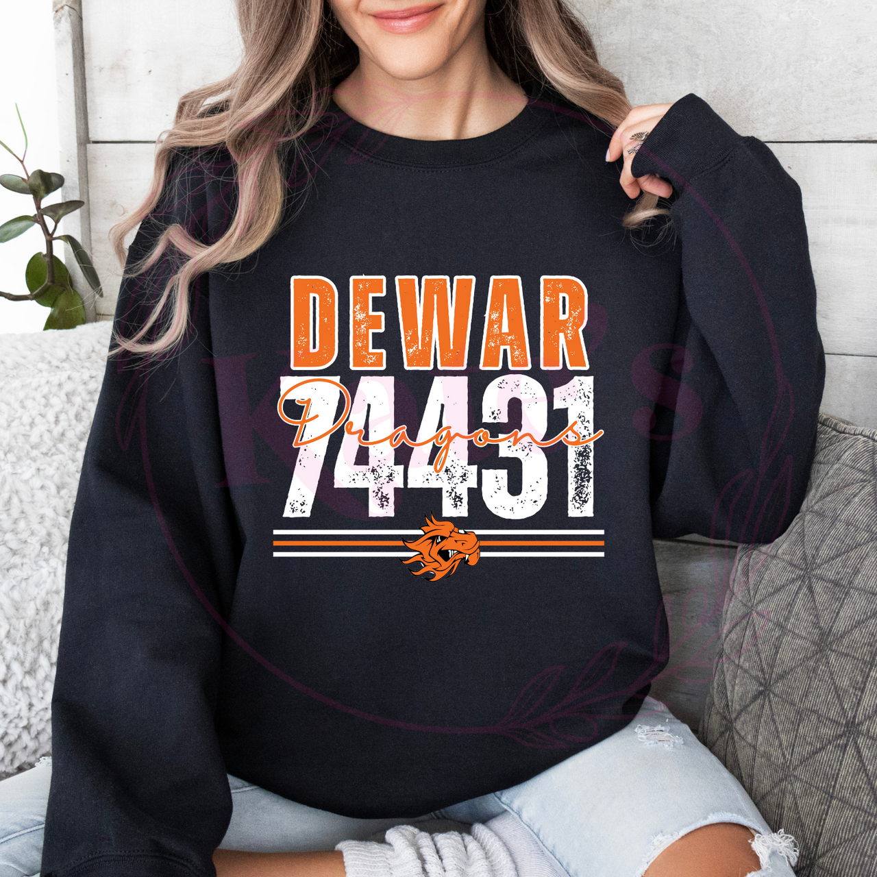 Dewar Zip Code School Spirit Shirt
