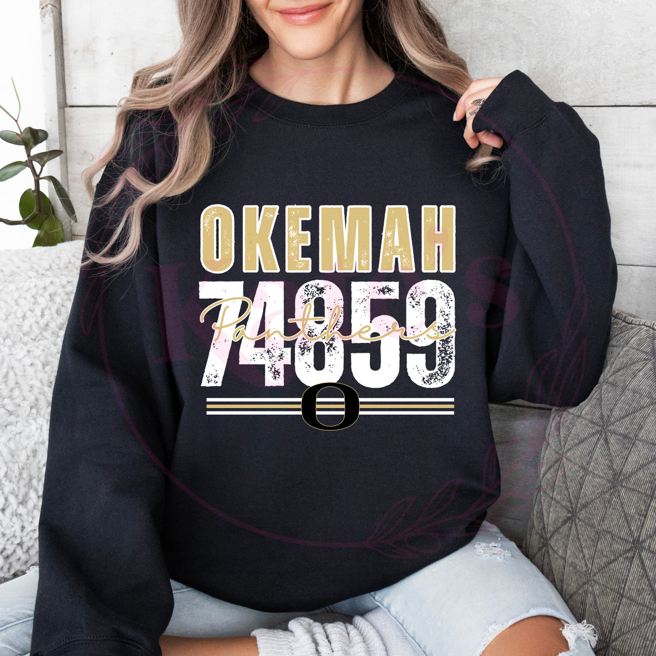 Okemah Zip Code School Spirit Shirt
