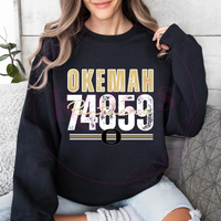Okemah Zip Code School Spirit Shirt