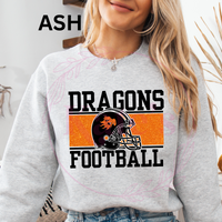 Mascot Football Faux Glitter Shirts