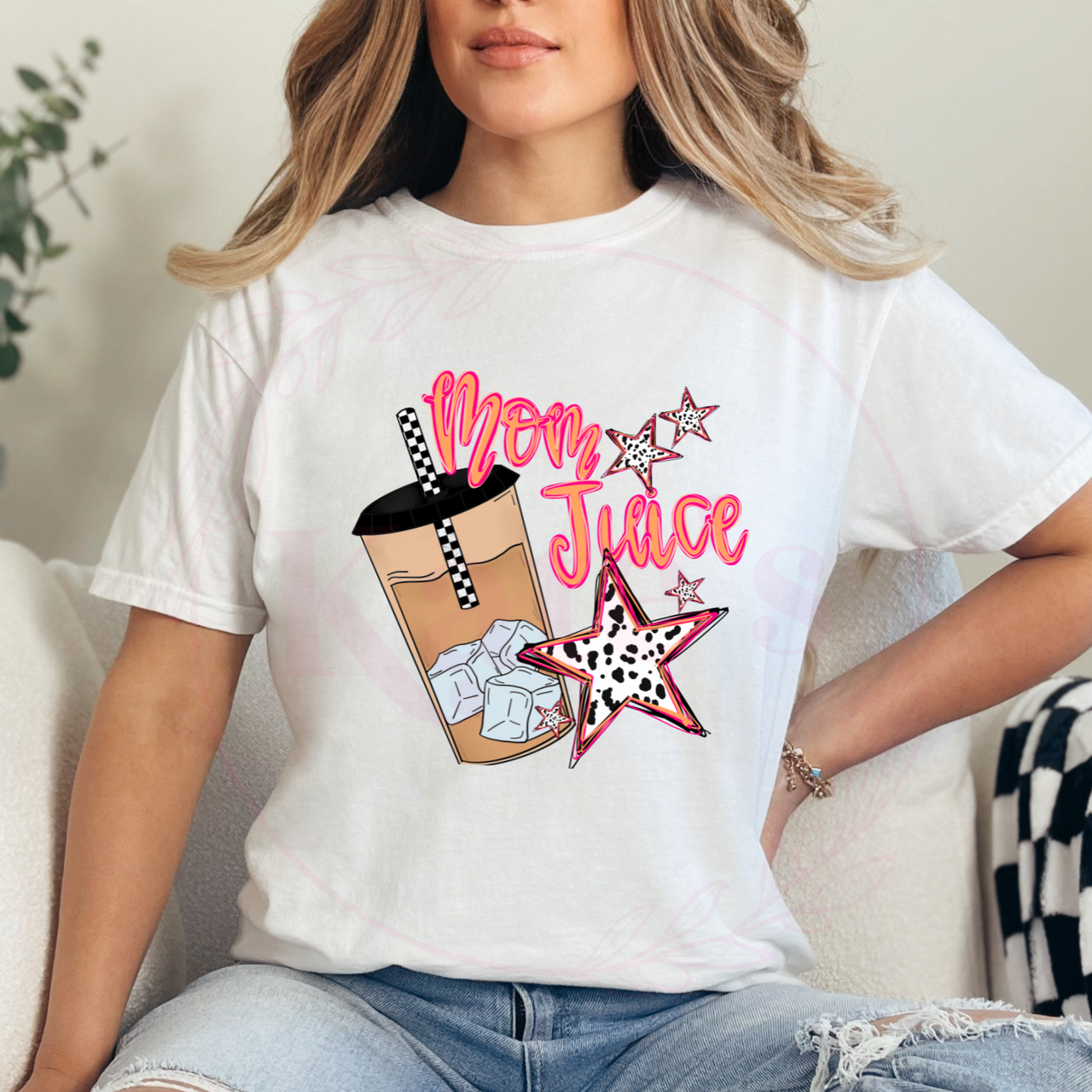Iced Coffee Mom Juice T-Shirt