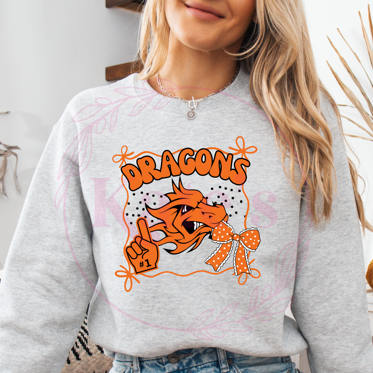 Preppy Coquette Mascot Shirts