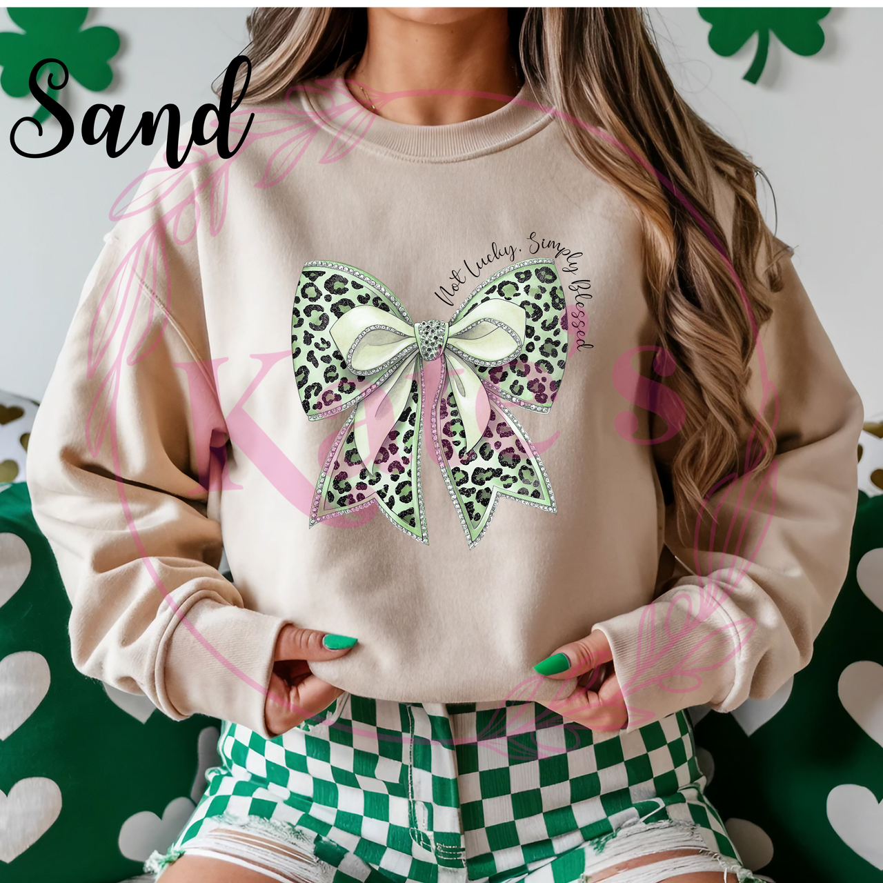 Not Lucky, Simply Blessed Sweatshirt