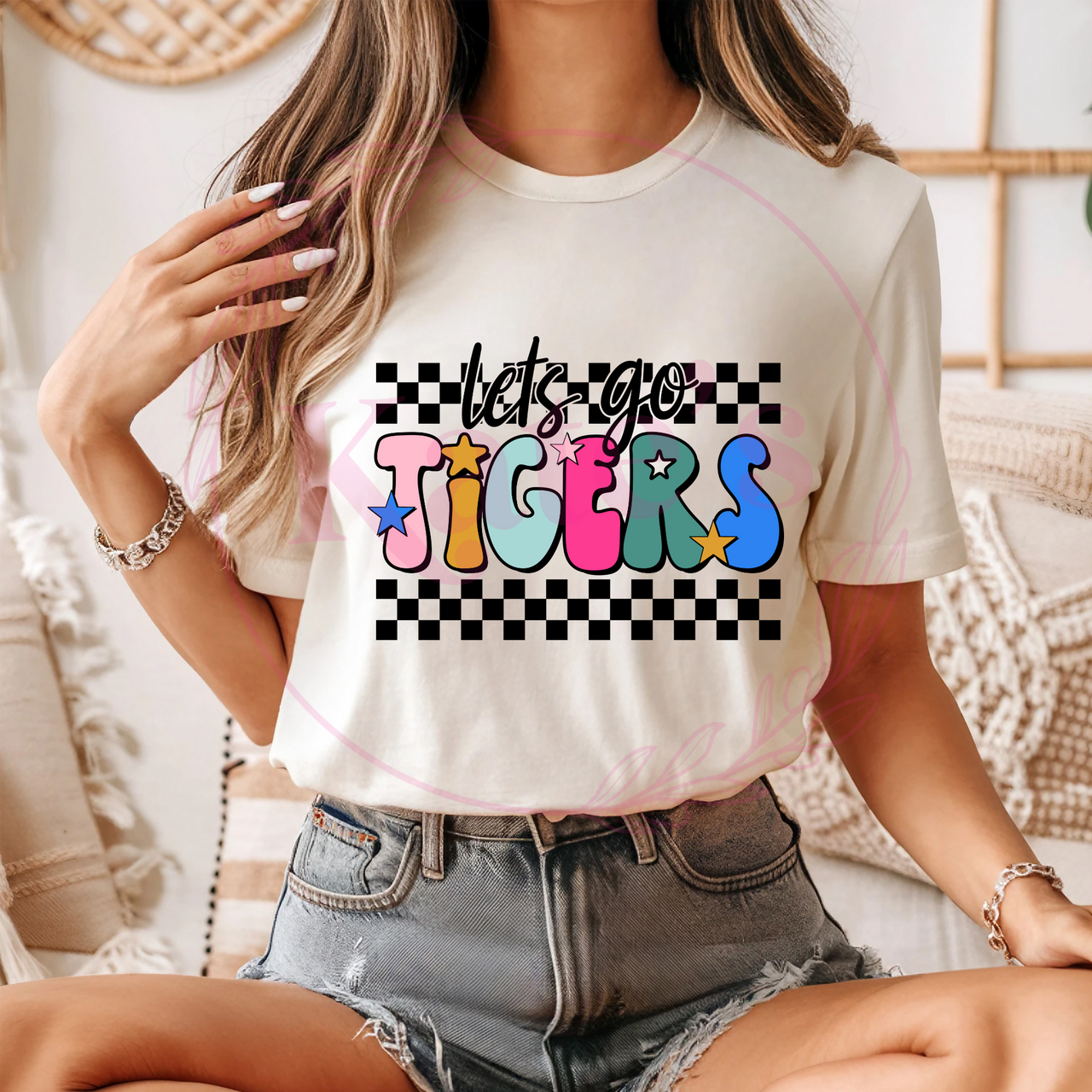 Lets Go Tigers Tee