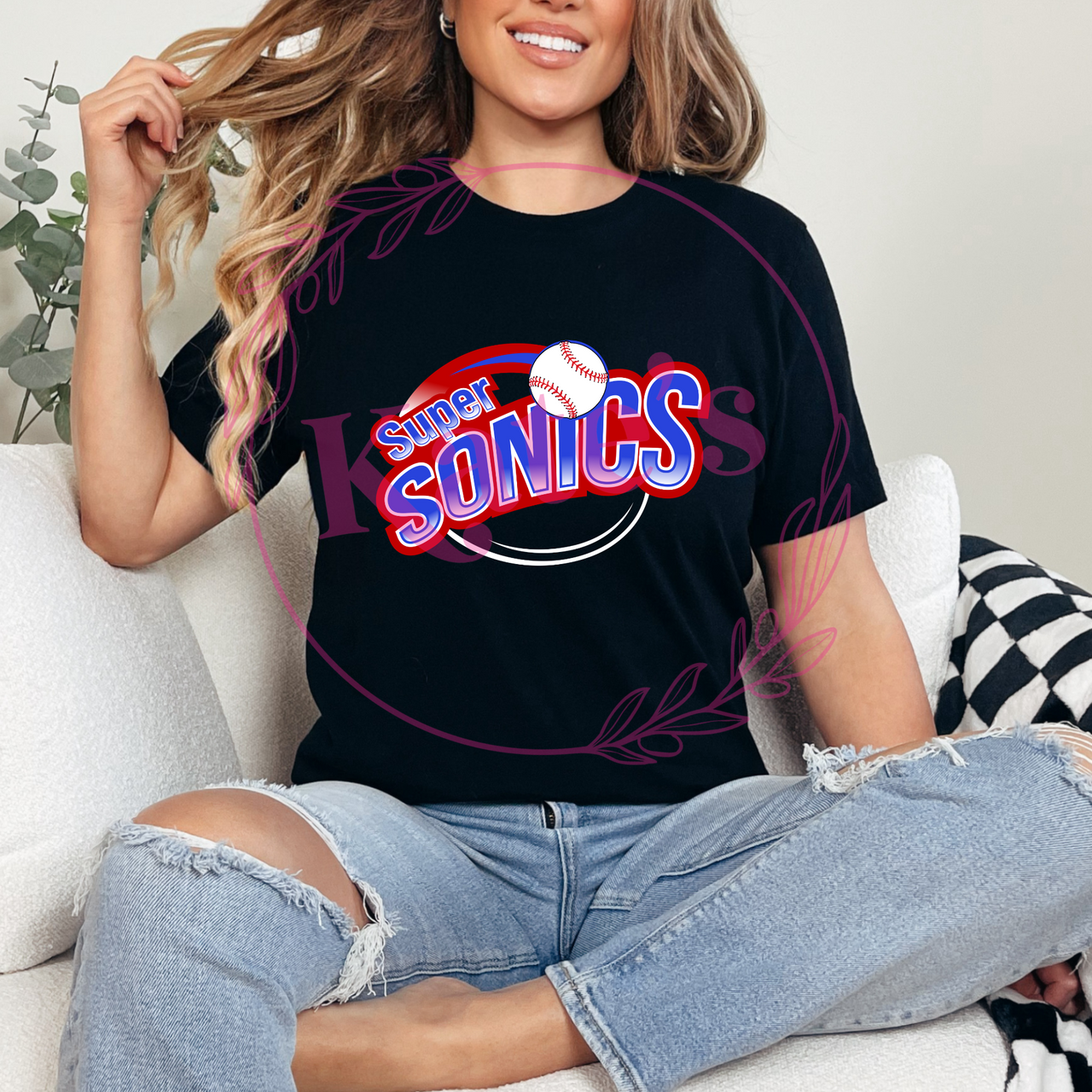 Super Sonics Baseball Shirts