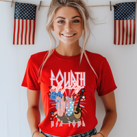 4th Of July Route 66 T-Shirt