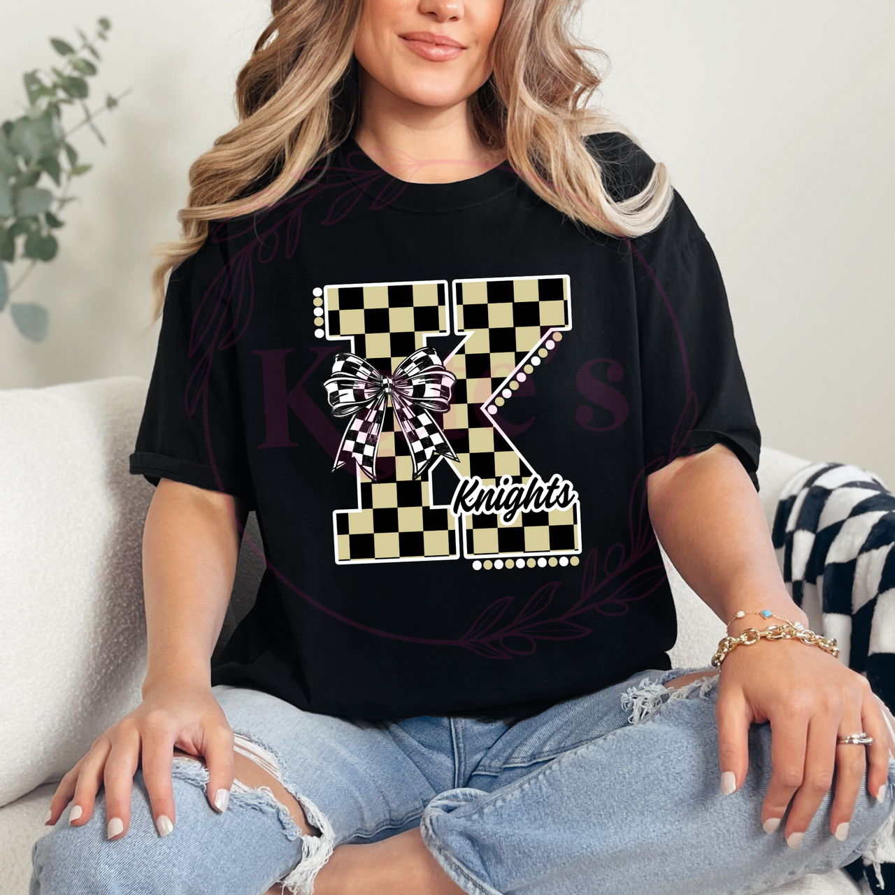 Knights Checkered Spirit Shirt