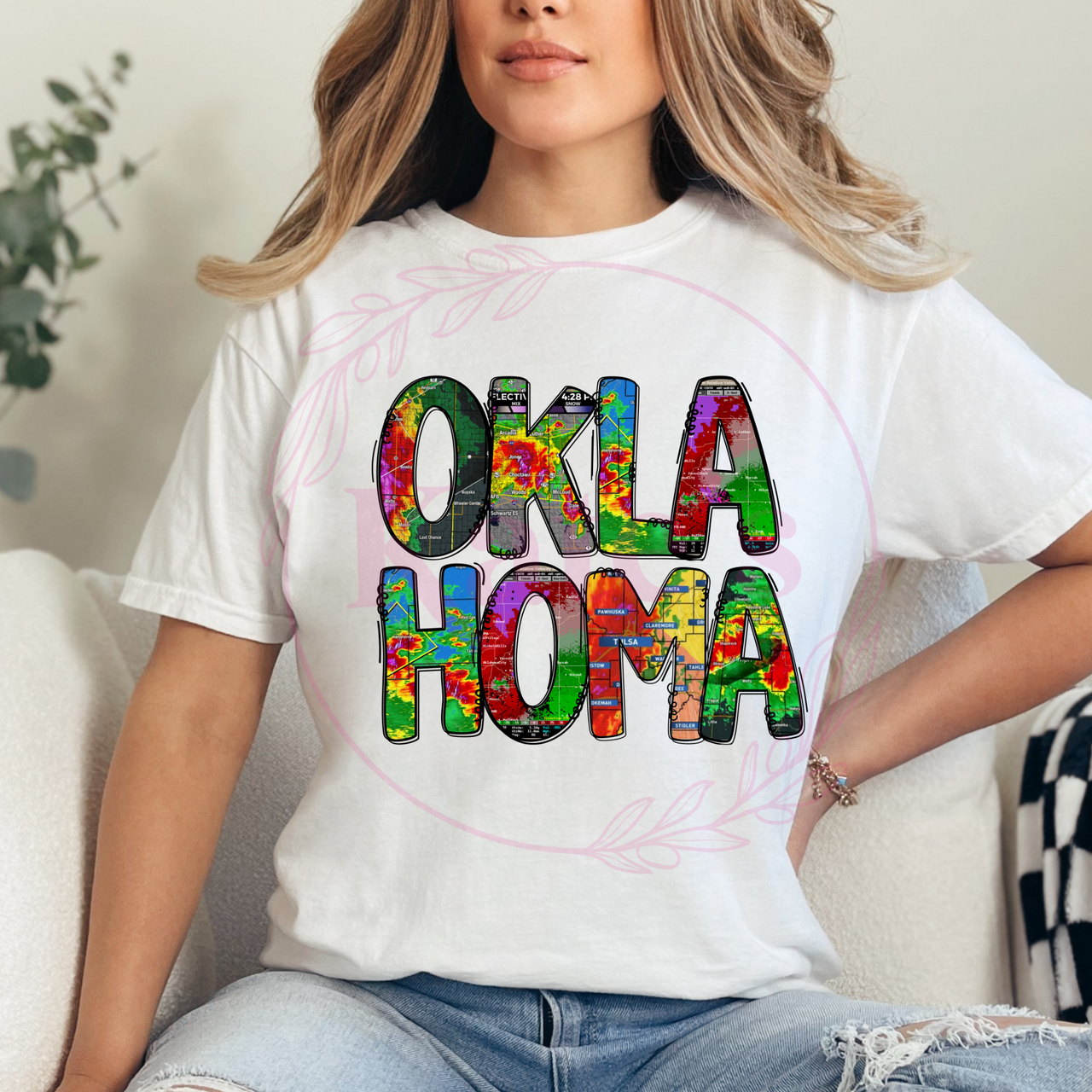 Oklahoma Weather Map Shirt