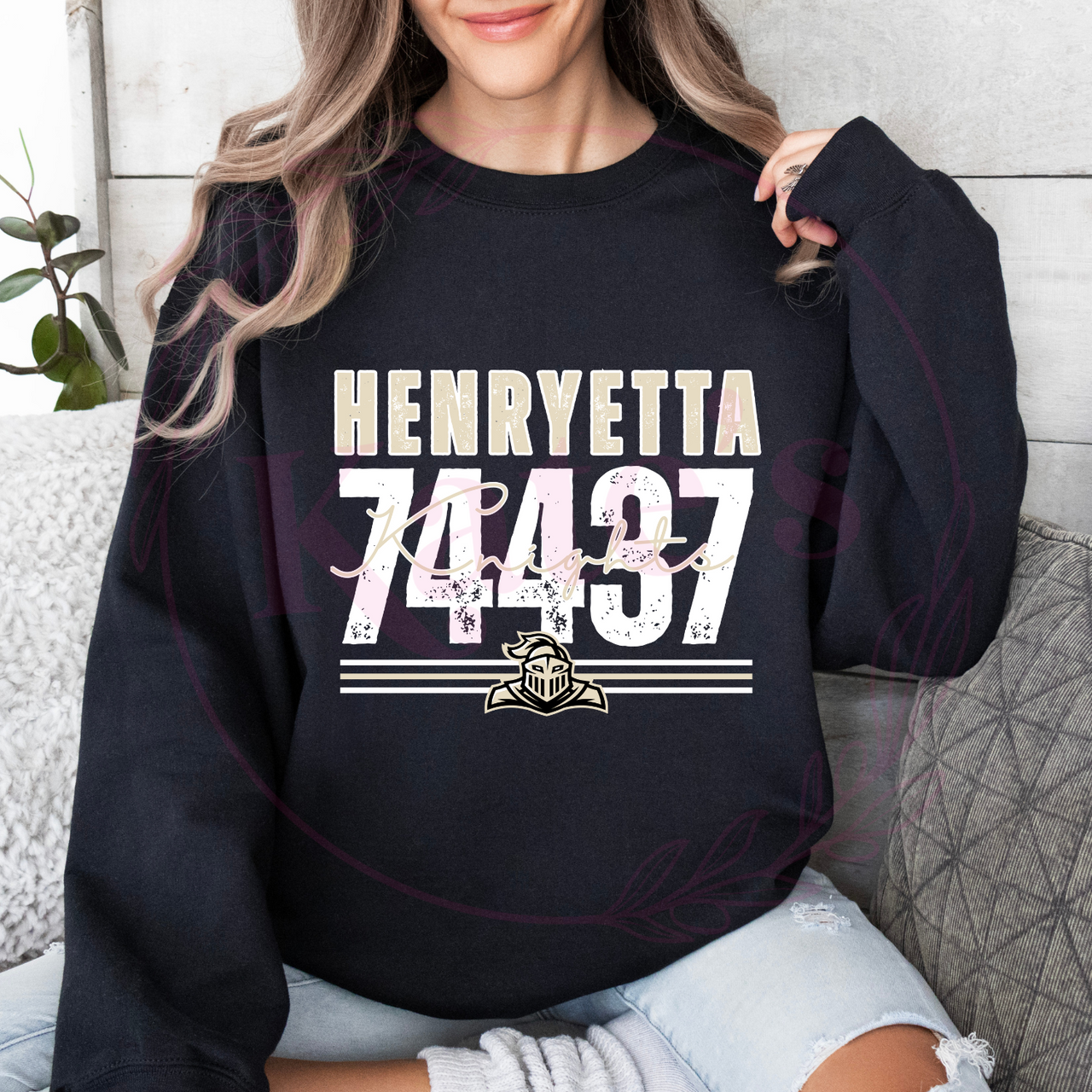 Henryetta Zip Code School Spirit Shirt
