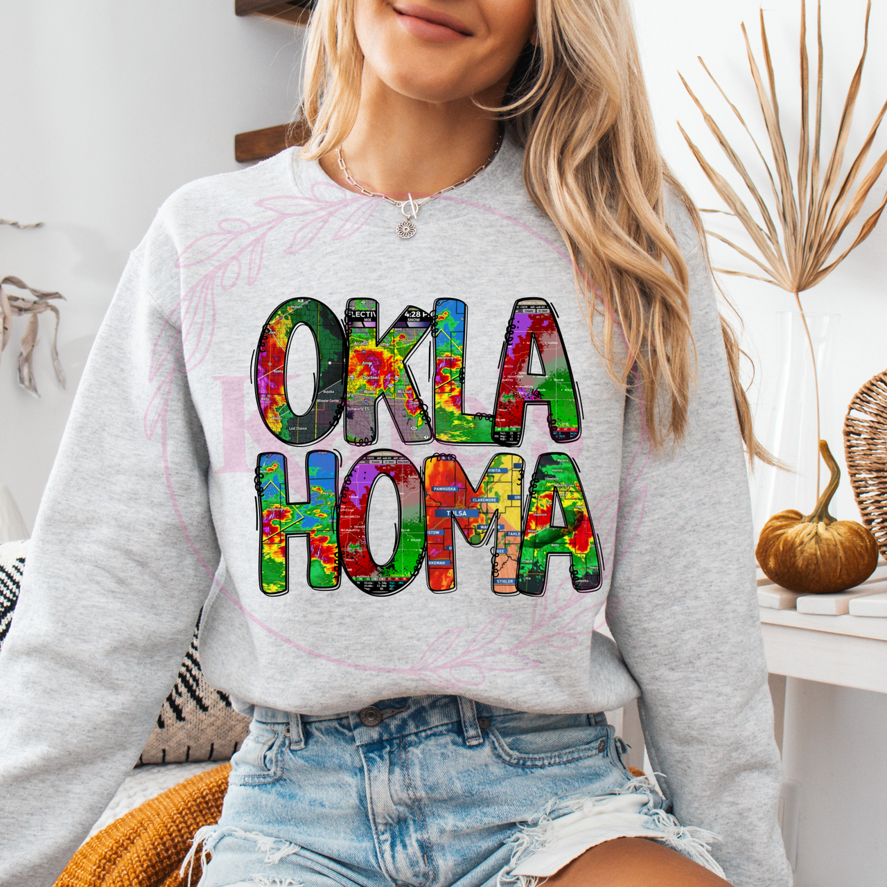 Oklahoma Weather Map Shirt