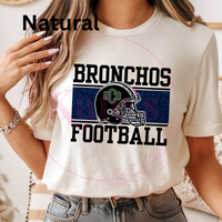 Mascot Football Faux Glitter Shirts