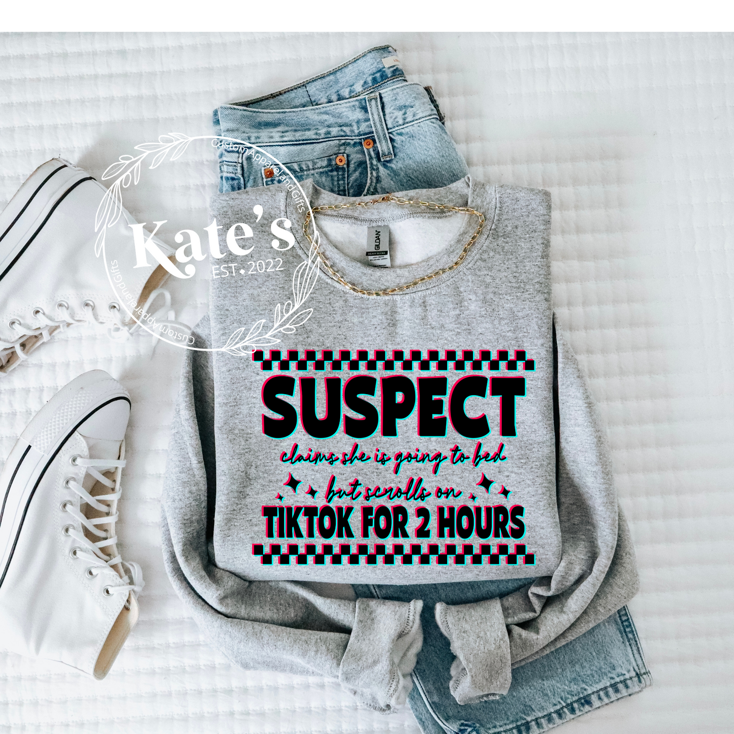 Suspect Claims She's Going To Bed Shirt