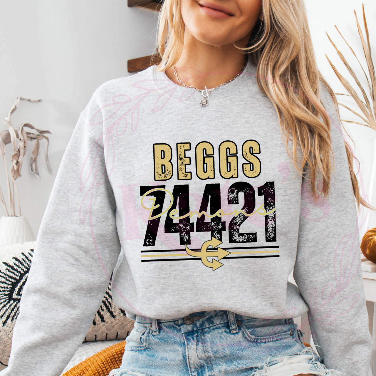 Beggs Zip Code School Spirit Shirt