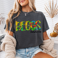 Beggs Oklahoma Radar Map Comfort Colors T-Shirt
