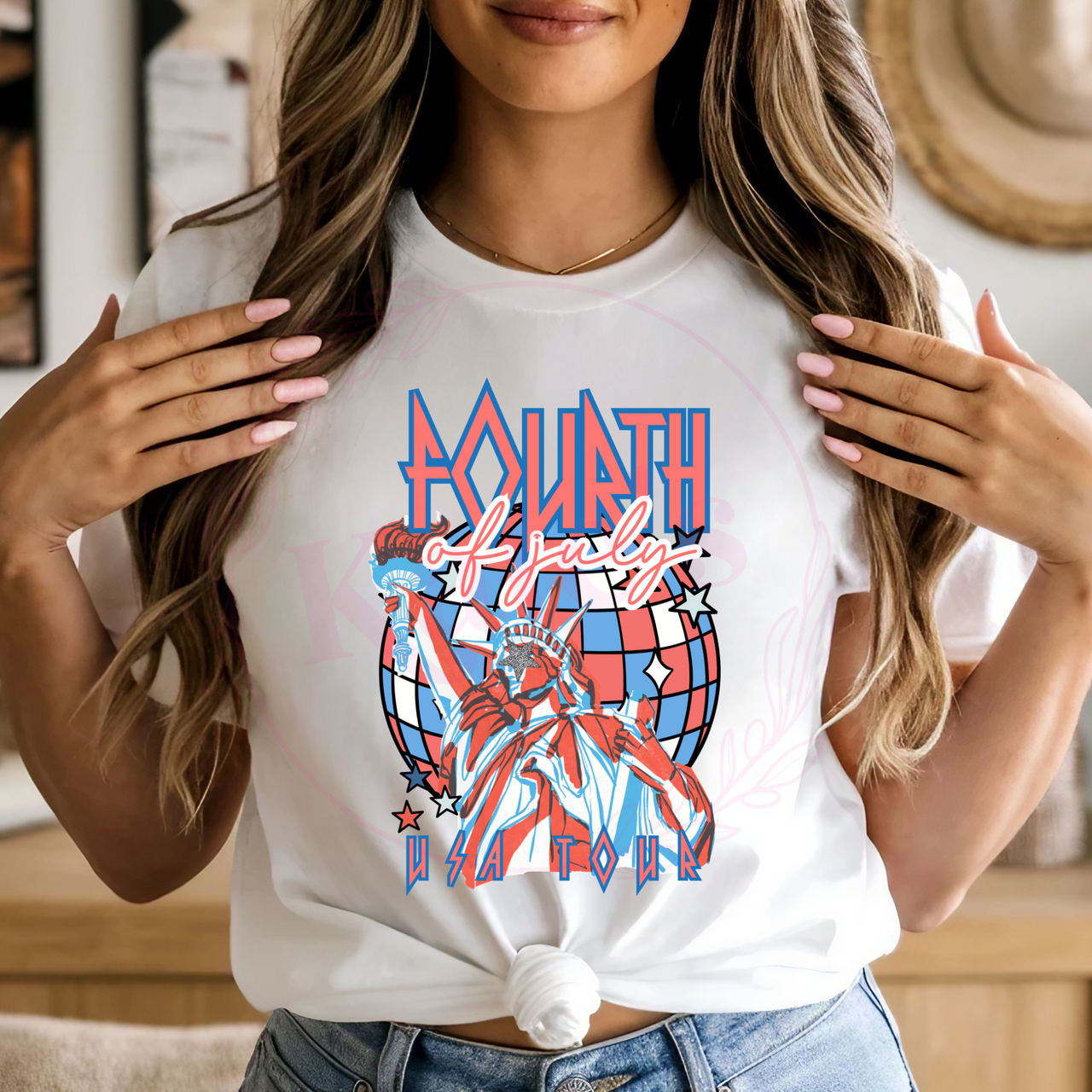 4th Of July USA Tour T-Shirt
