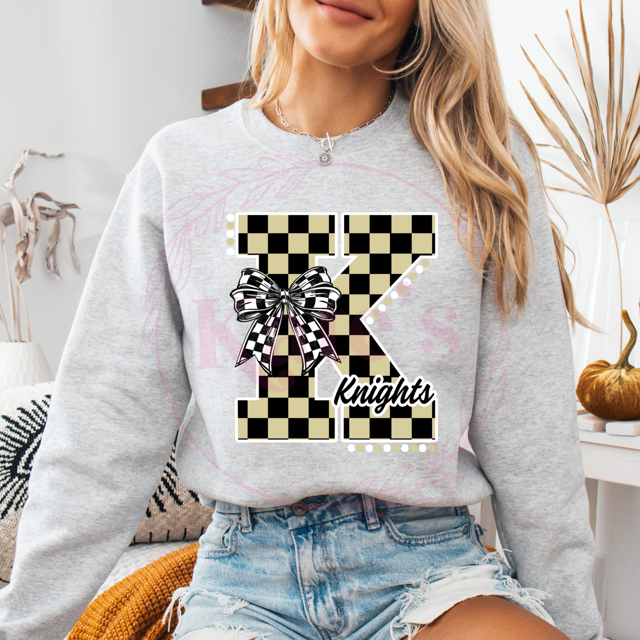 Knights Checkered Spirit Shirt