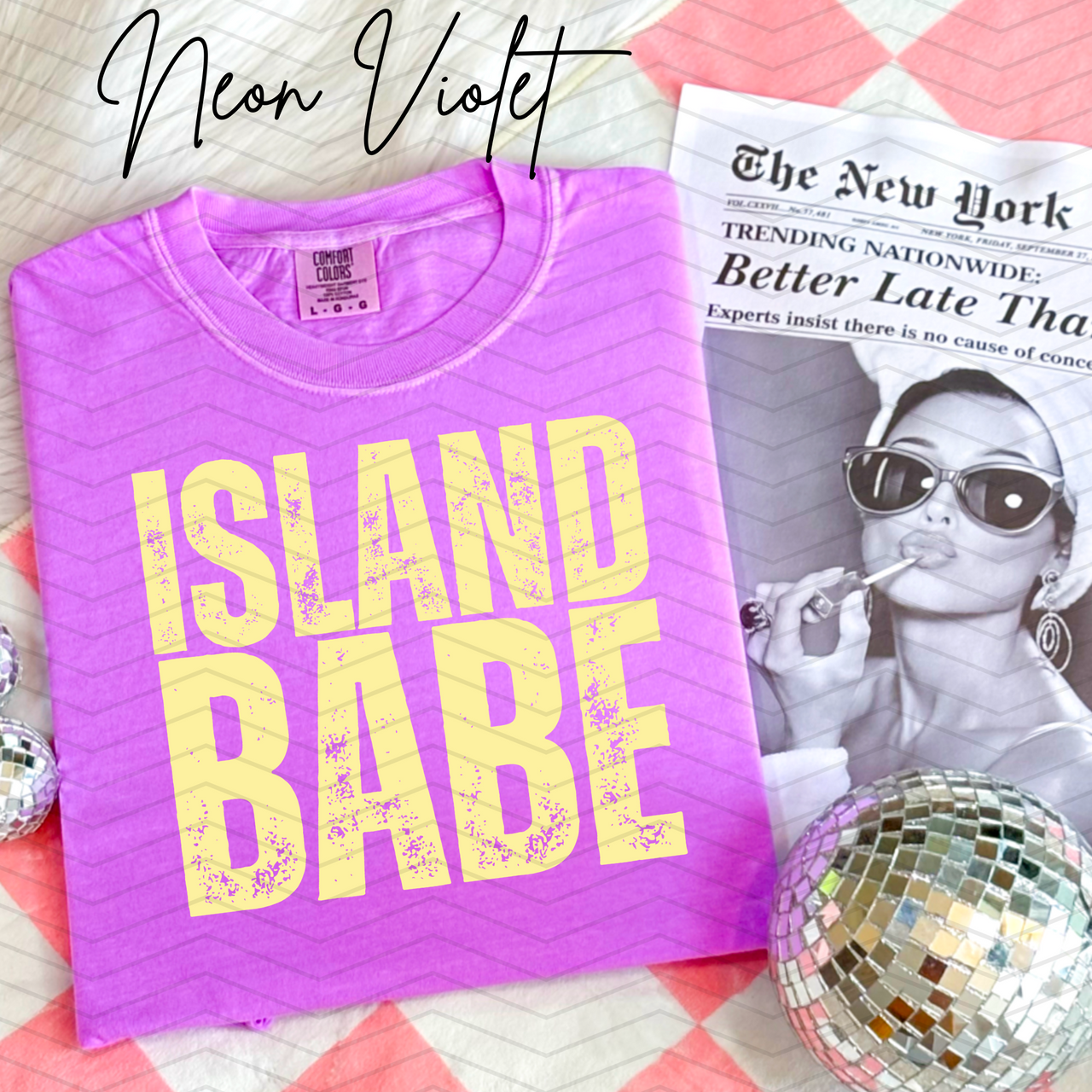 Island Babe Comfort Colors Tee
