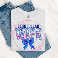 Blue Collar Wife Bow Shirts