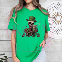 St. Patrick's Day Skeleton T-Shirt