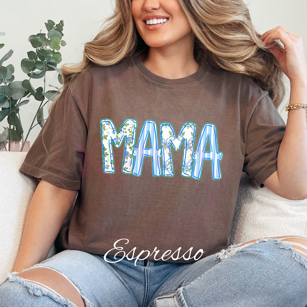 Blue Mama Comfort Colors T-Shirt