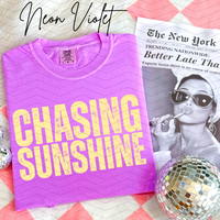 Chasing Sunshine Comfort Colors Tee