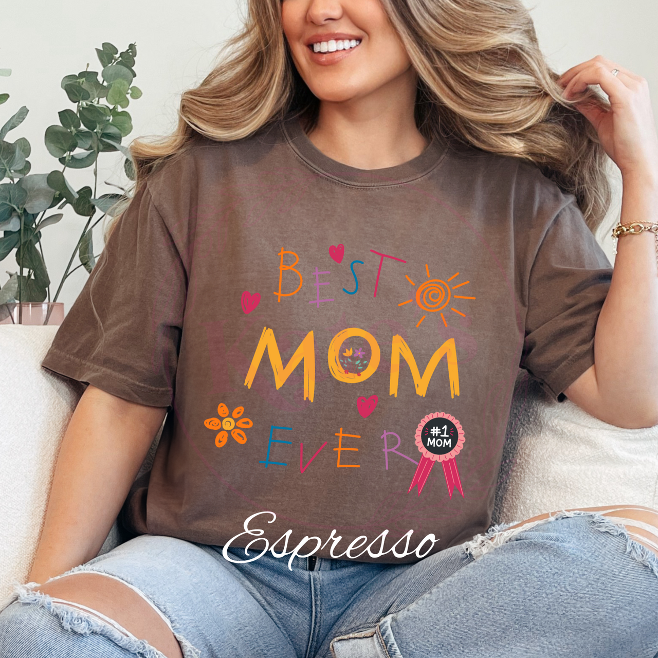 Best Mom Ever Comfort Colors T-Shirt