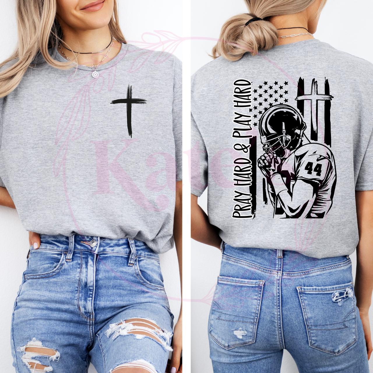 Pray Hard & Play Hard Shirts