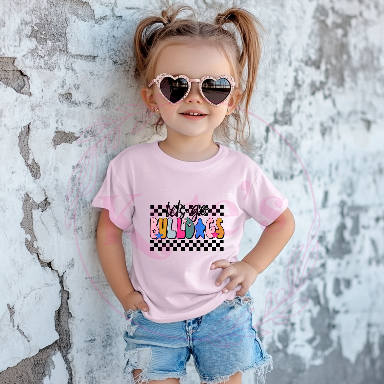 Lets Go Bulldogs Tee