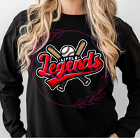 Little Legends Bat and Ball T-Ball Shirts