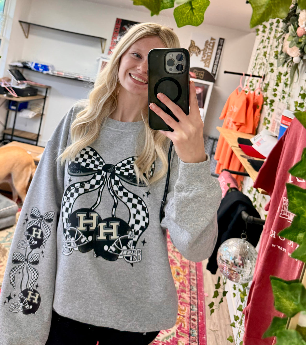 Henryetta Knights Cherries Sweatshirt