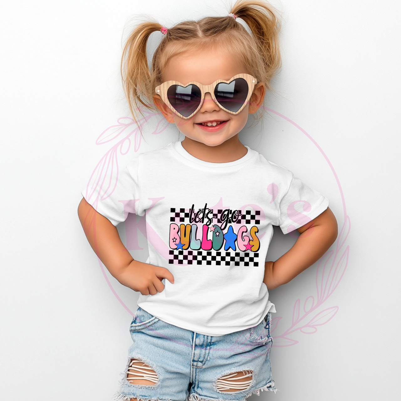 Lets Go Bulldogs Tee