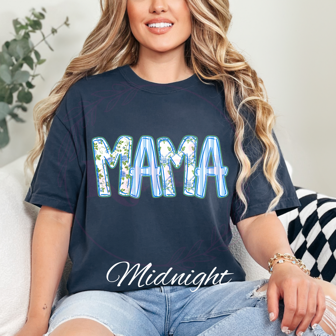 Blue Mama Comfort Colors T-Shirt