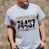 Henryetta Zip Code School Spirit Shirt